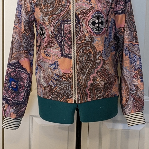 Ya Pei Paisley Bomber Jacket - Size Small - Picture 3 of 8